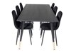 Маса и столове за трапезария Dallas 1259 (Черен)