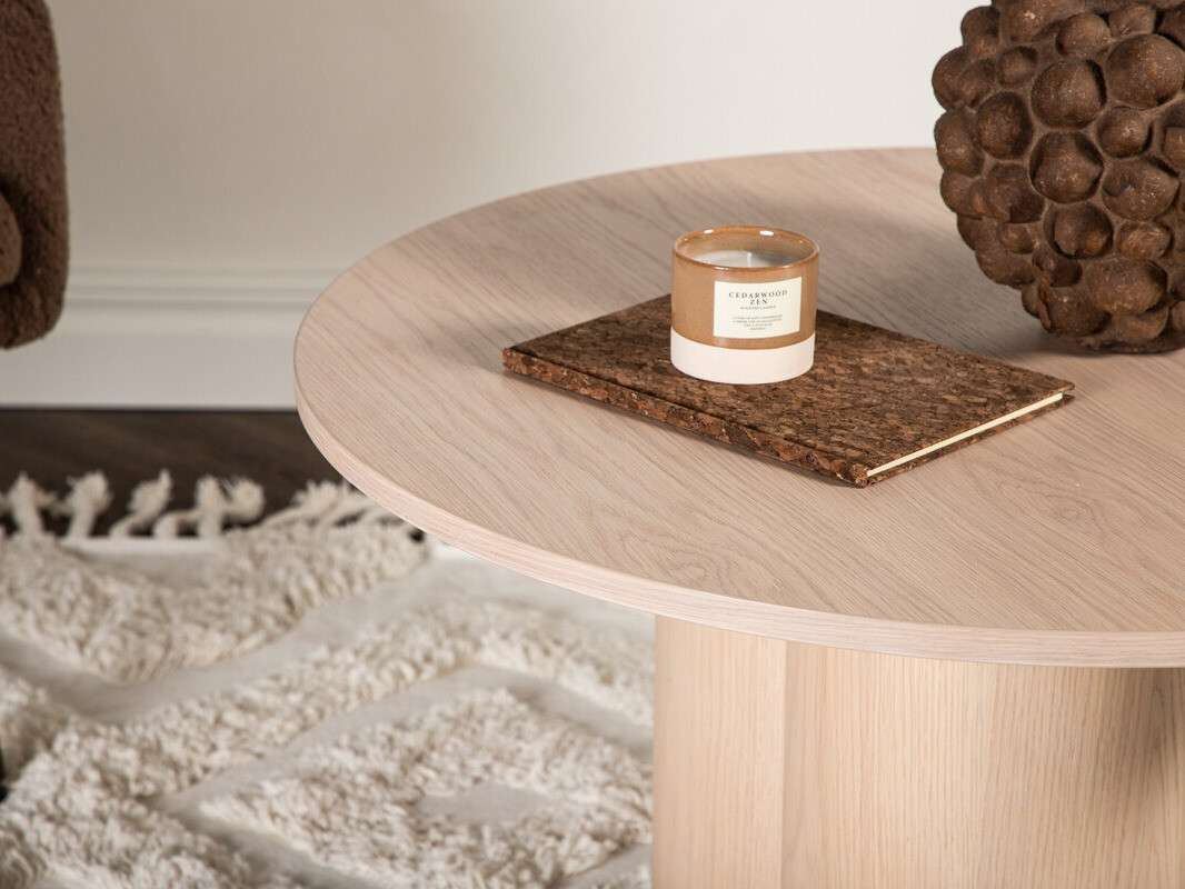 Масичка за кафе Dallas 3188 (Ярък дърво)