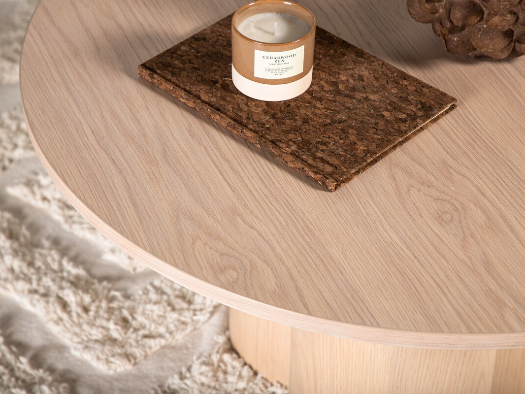 Масичка за кафе Dallas 3188 (Ярък дърво)