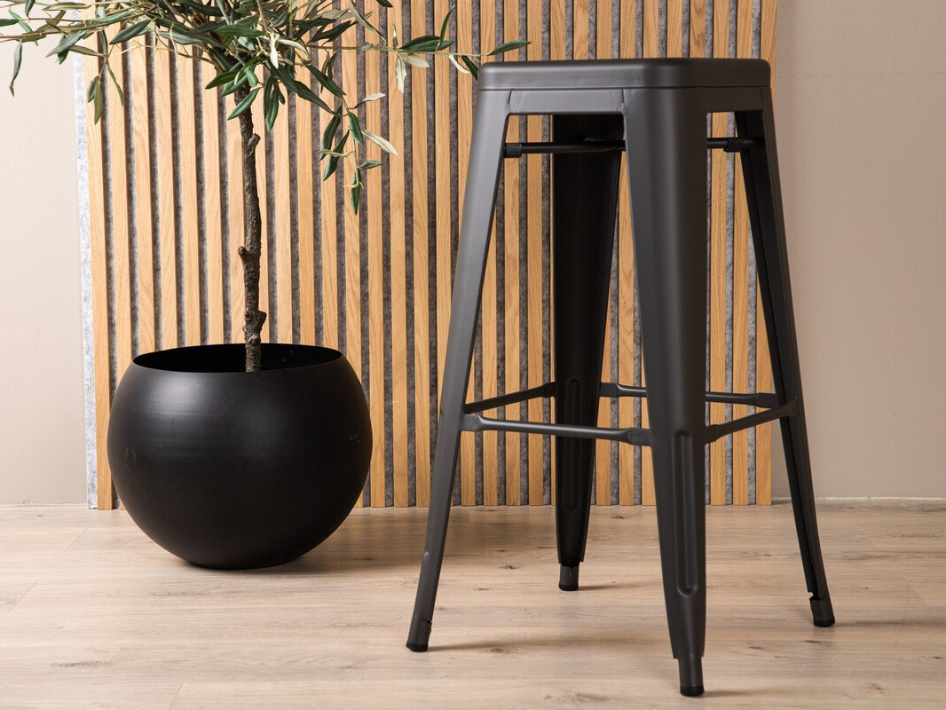 Бар стол Dallas 3201 (Тъмно сив)