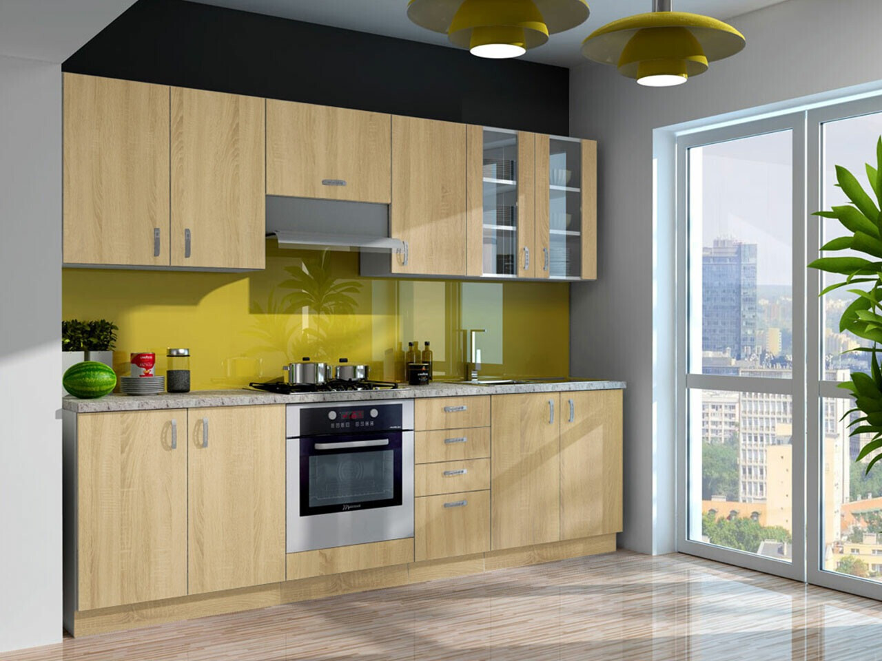 Комплект за кухня Tucson 166