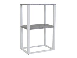 Помощна масичка Dallas 3219 (Бял + Бетон)