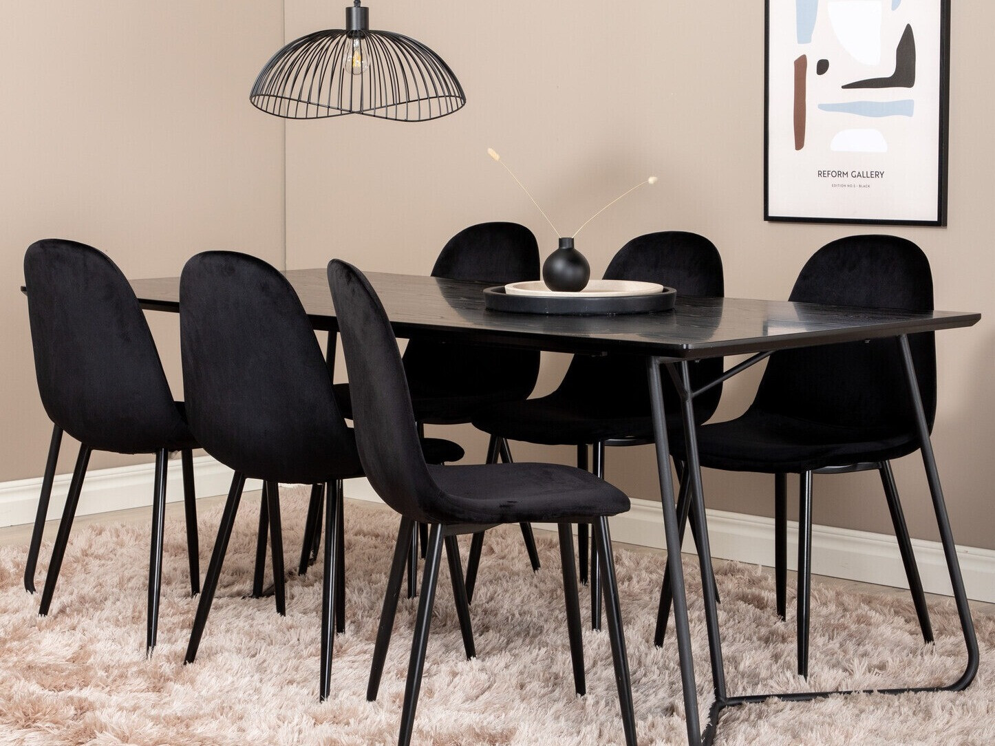 Маса и столове за трапезария Dallas 2567