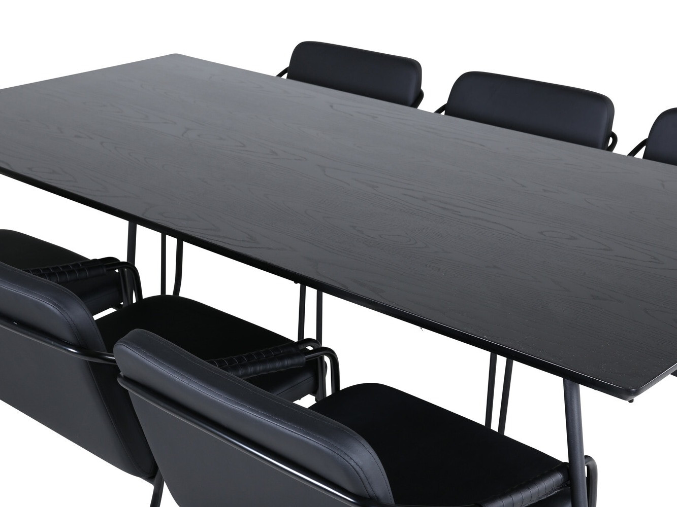 Маса и столове за трапезария Dallas 2720 (Черен)