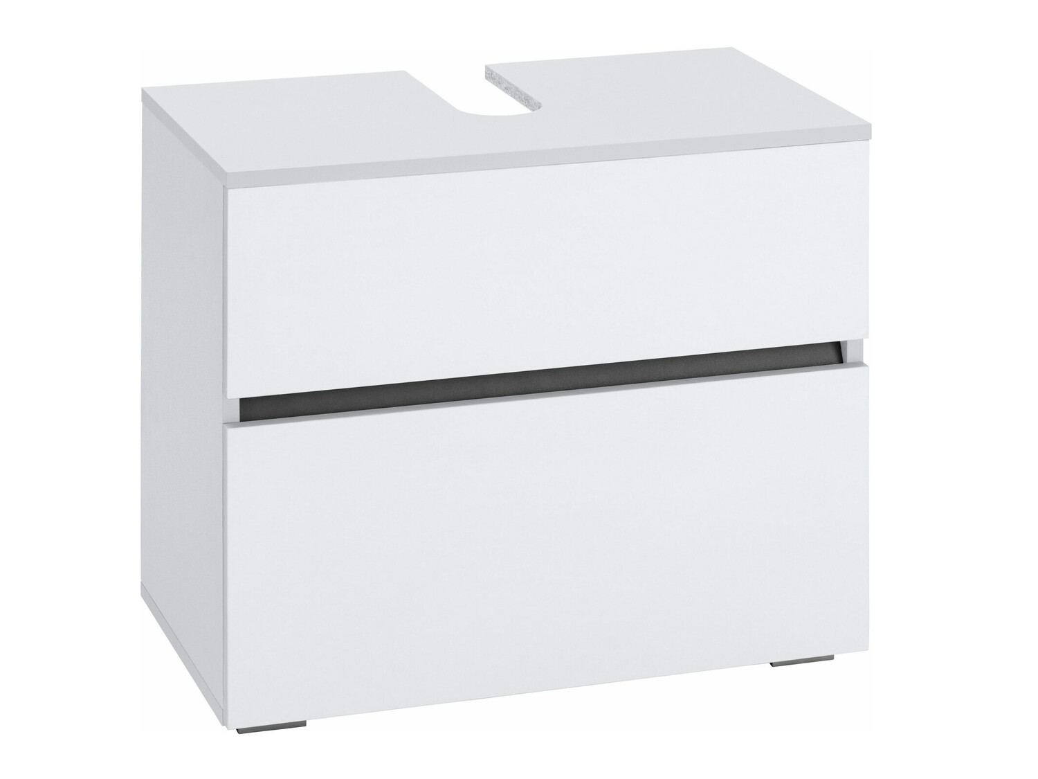 Стоящ шкаф за баня за мивка Soncamu 110 (Бял)