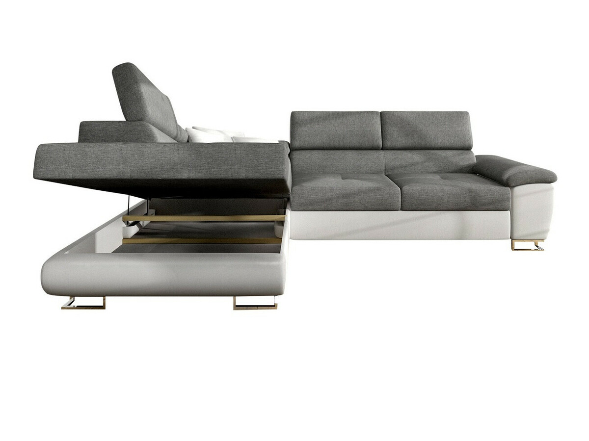 Ъглов диван Comfivo 166 (Uttario Velvet 2980 + Muna 14)