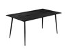 Маса и столове за трапезария Denton 817 (Черен + Антрацит)