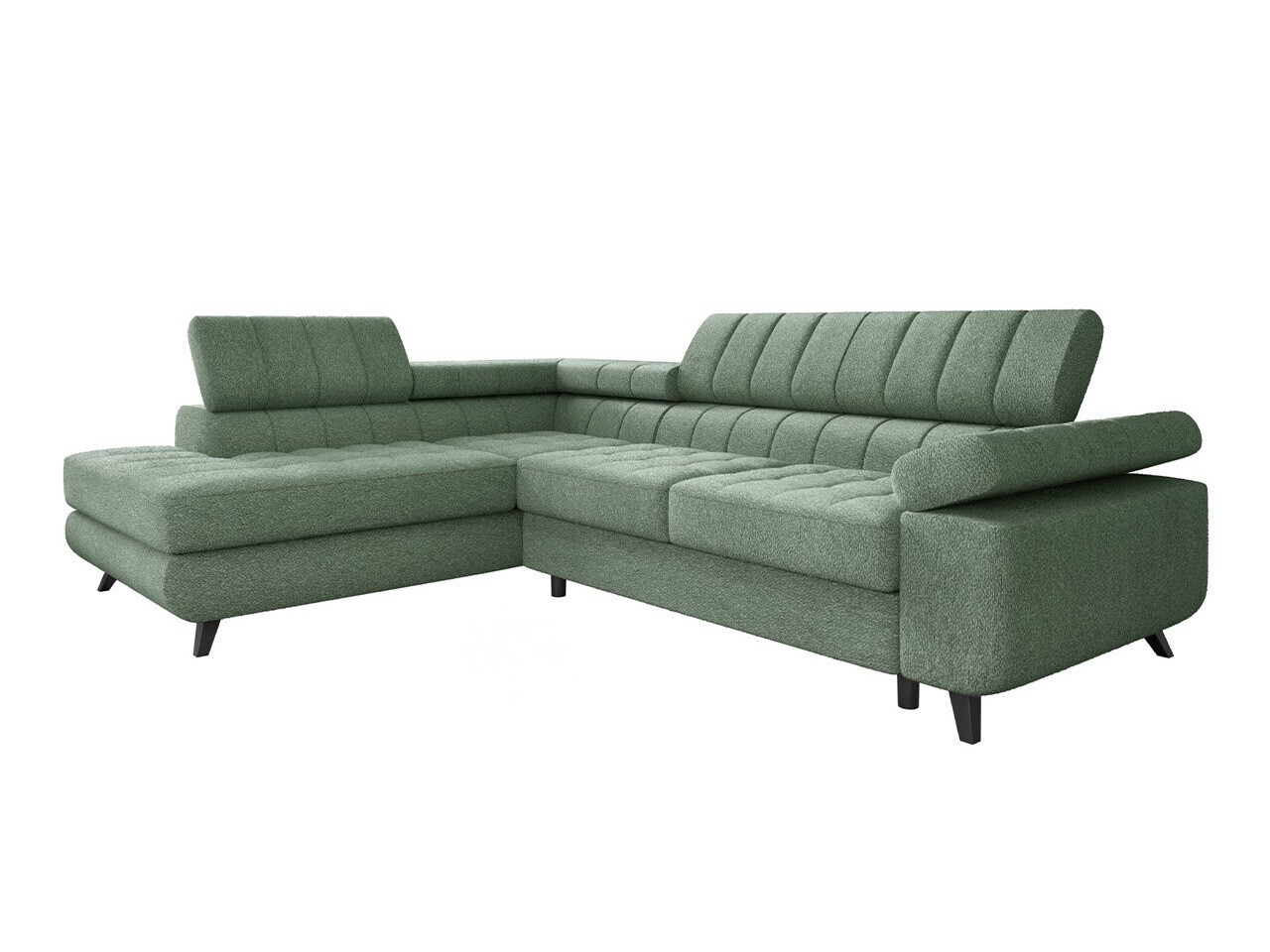 Ъглов диван Comfivo Agnus (Boucle Abriamo 10)