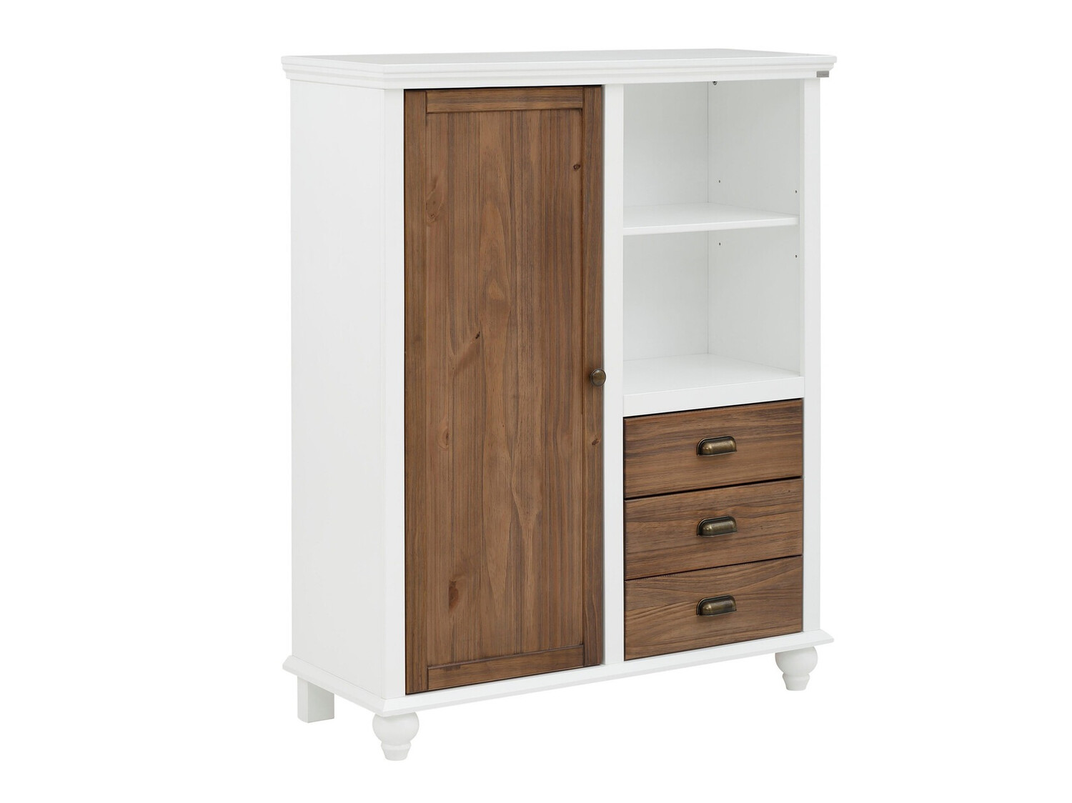 Скрин Tivmeri 103 (Бял + Кафяв)