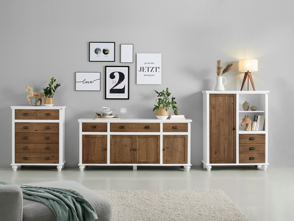 Скрин Tivmeri 103 (Бял + Кафяв)