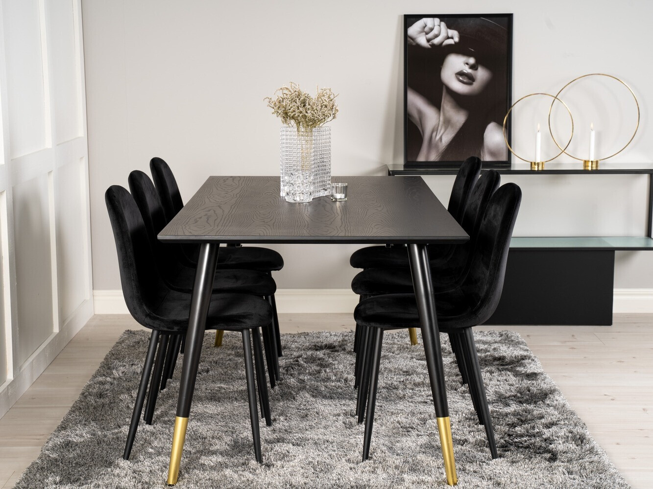 Маса и столове за трапезария Dallas 1601