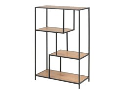 Етажерка Norsica Sevferi 103 (Див дъб + Черен)