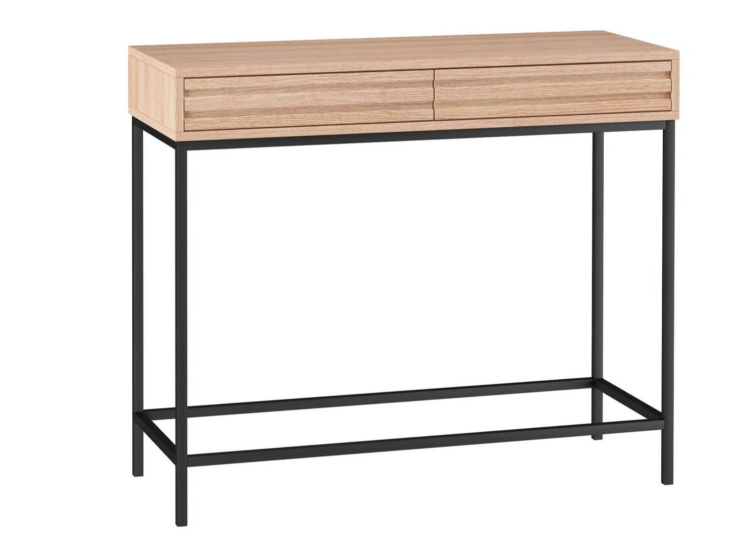 Конзолна маса Denton 846 (Черен + Дъб)