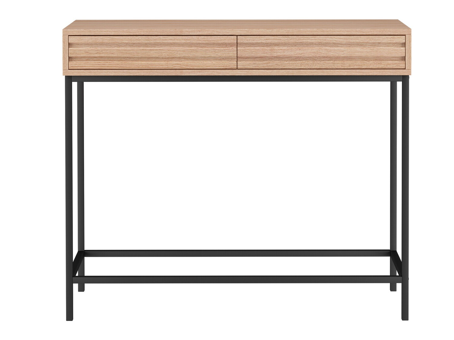 Конзолна маса Denton 846 (Черен + Дъб)