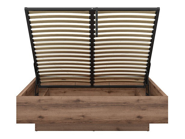 Легло Fivale 122 (Тъмен деланов дъб + Бял гланц)