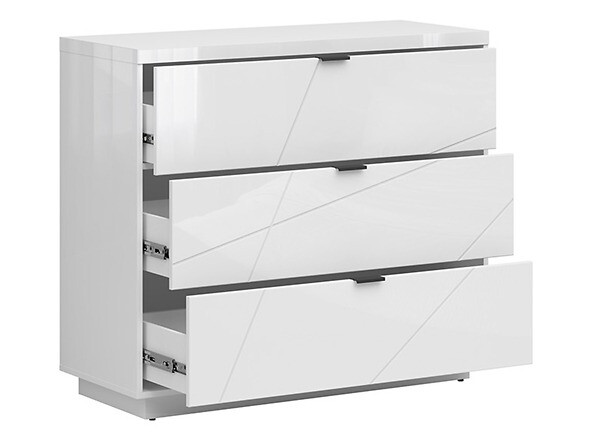 Скрин Fivale 118 (Бял гланц + Бял)