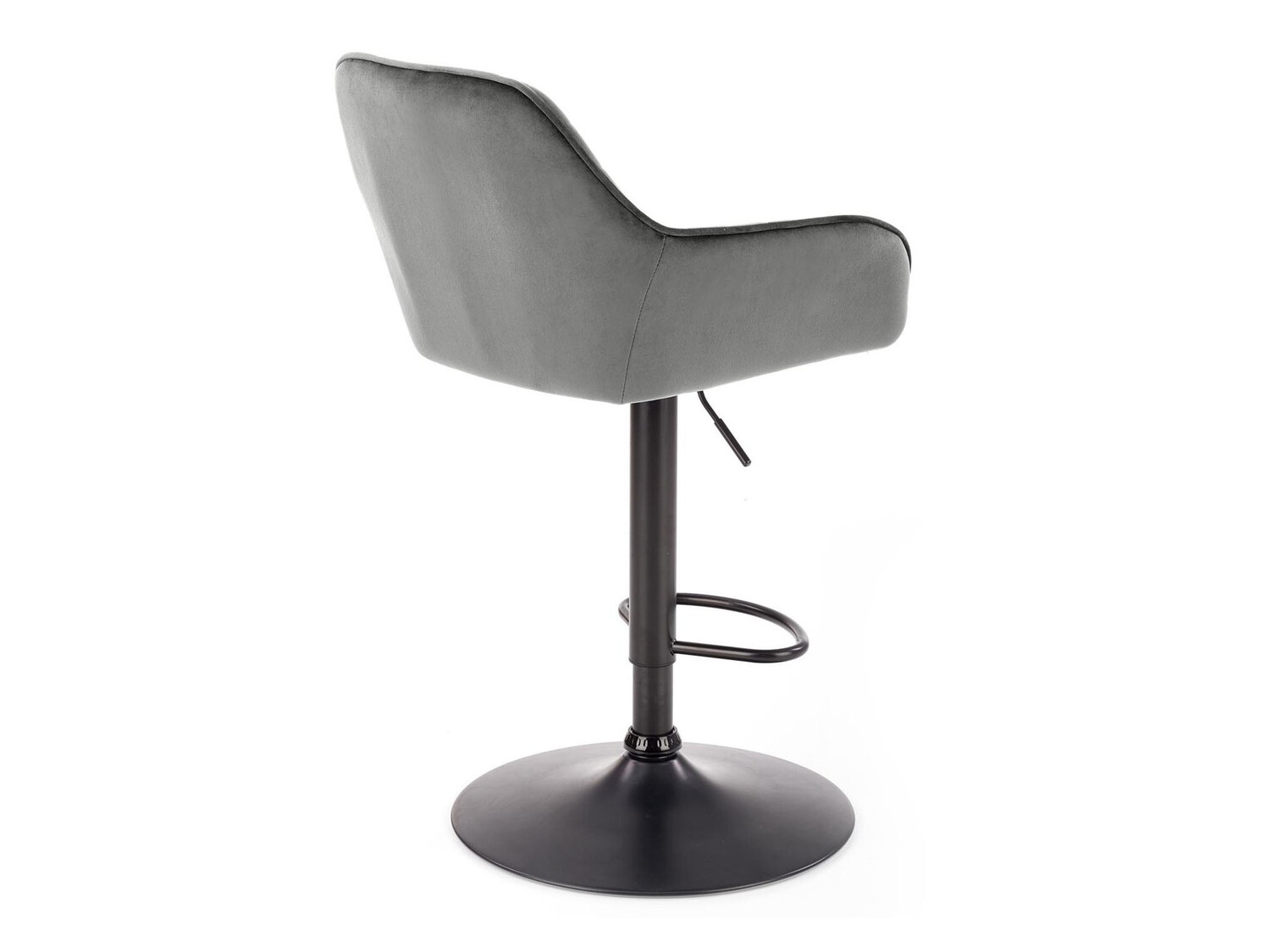 Нисък бар стол Houston 972 (Сив)