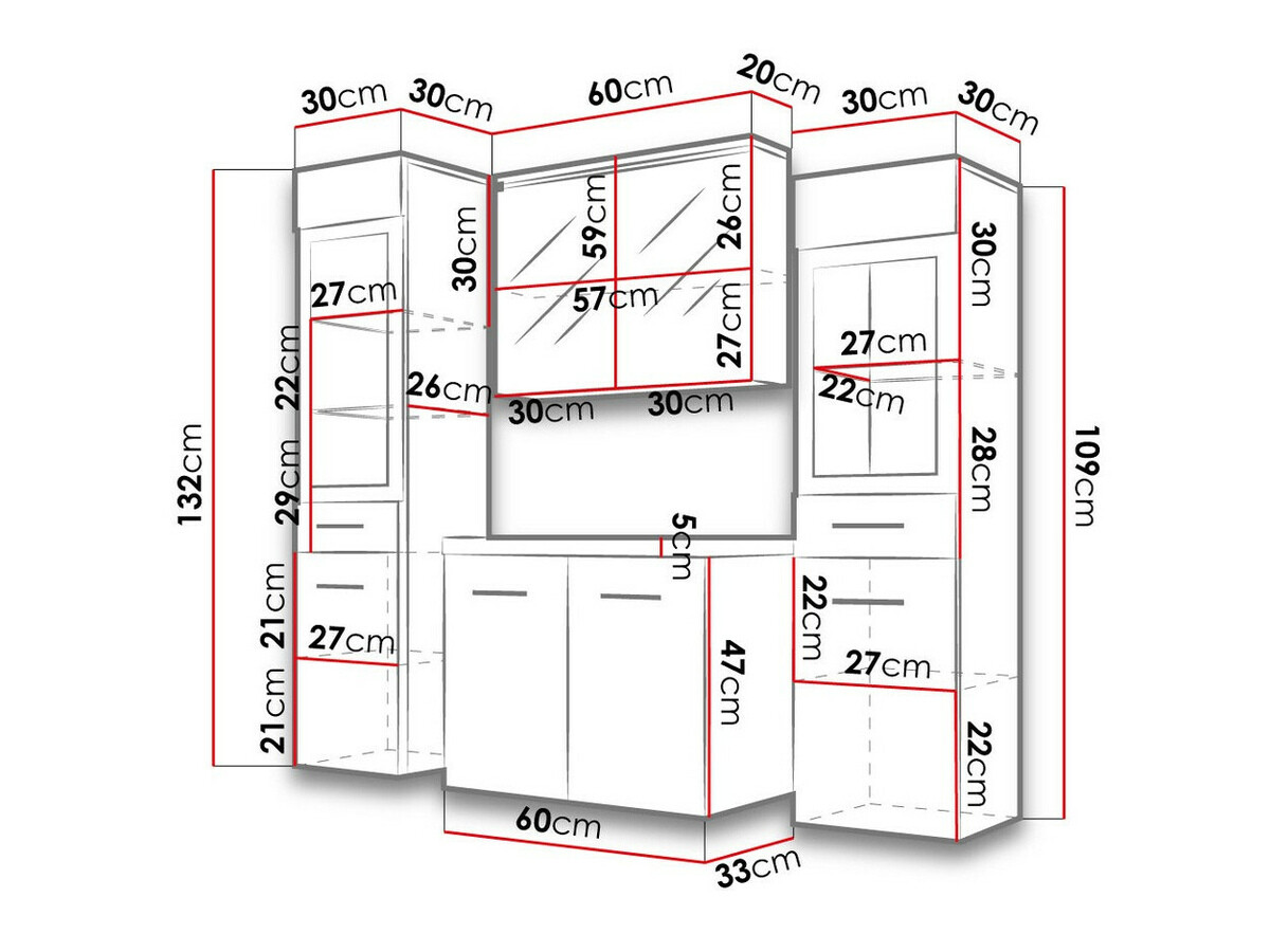 Комплект за баня Scientia III (Bodega)