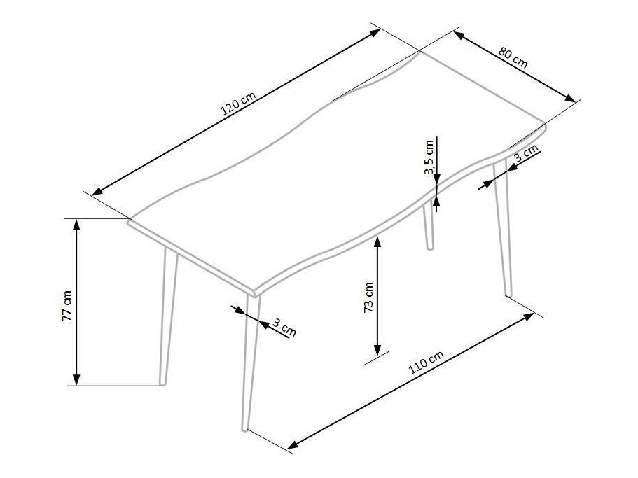 Маса Houston 745