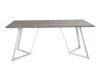 Маса и столове за трапезария Dallas 1973 (Бял + Светло сив)