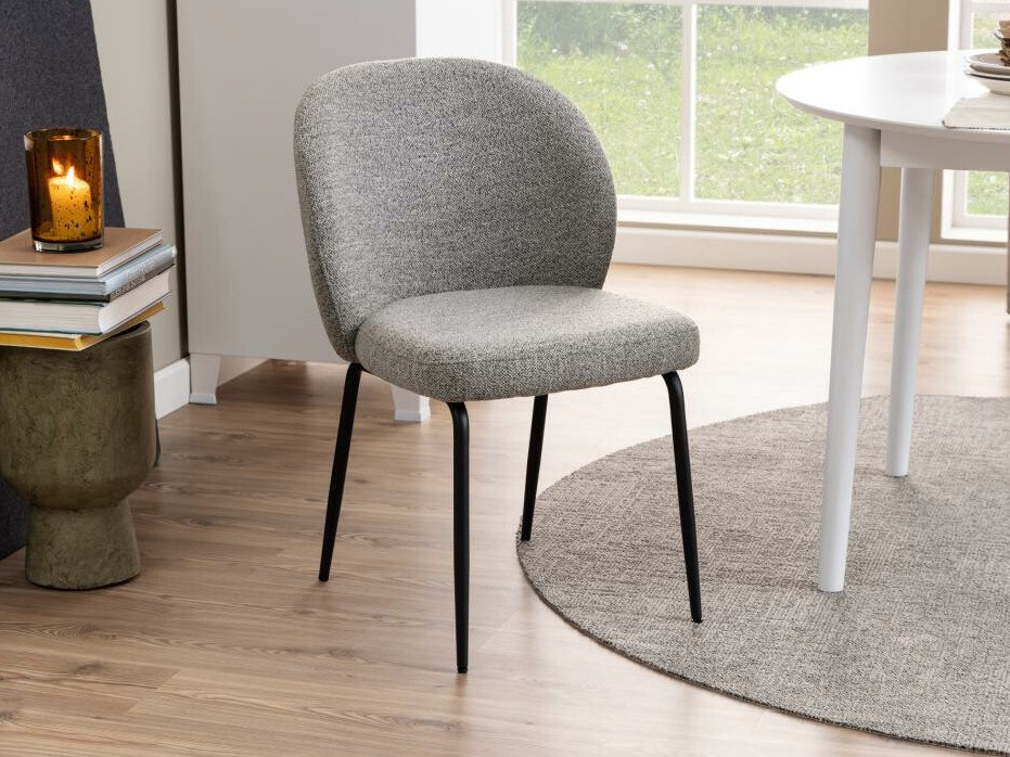 Стол Norsica 389 (Сив + Черен)