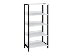 Етажерка Larnovo 108 (Бял + Черен)