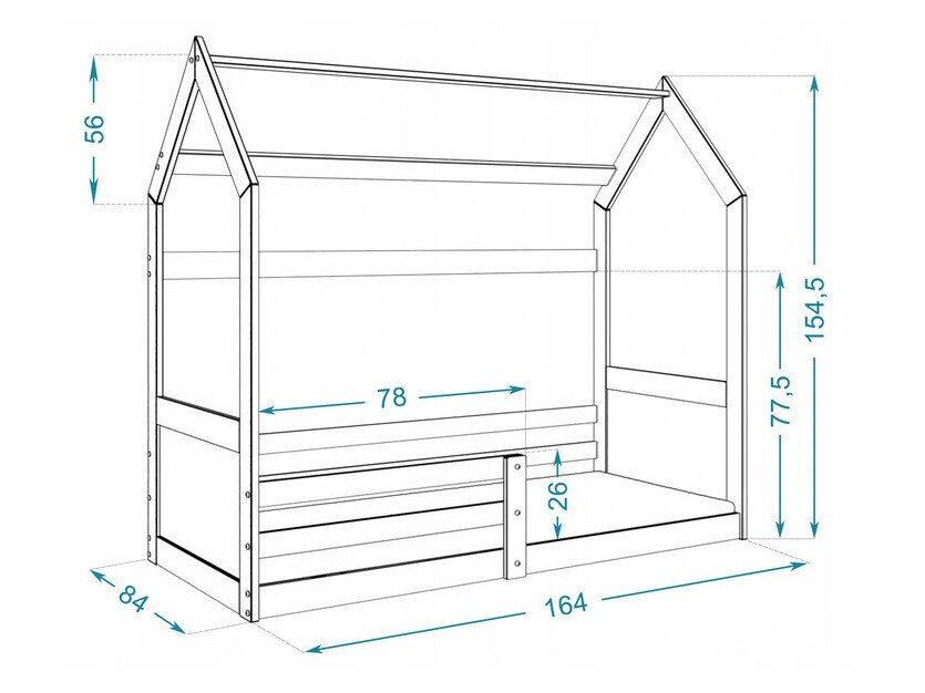 Легло Aurora 174 (Сив)