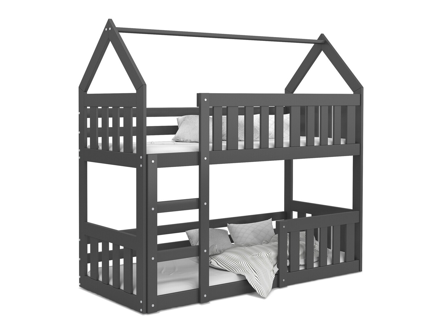 Двуетажно легло Aurora 175 (Сив)