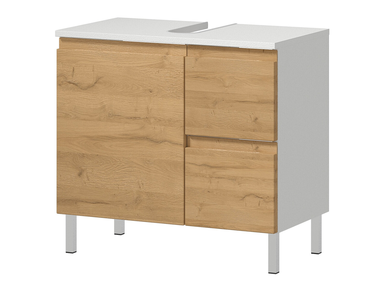 Стоящ шкаф за баня за мивка Levtalo 100