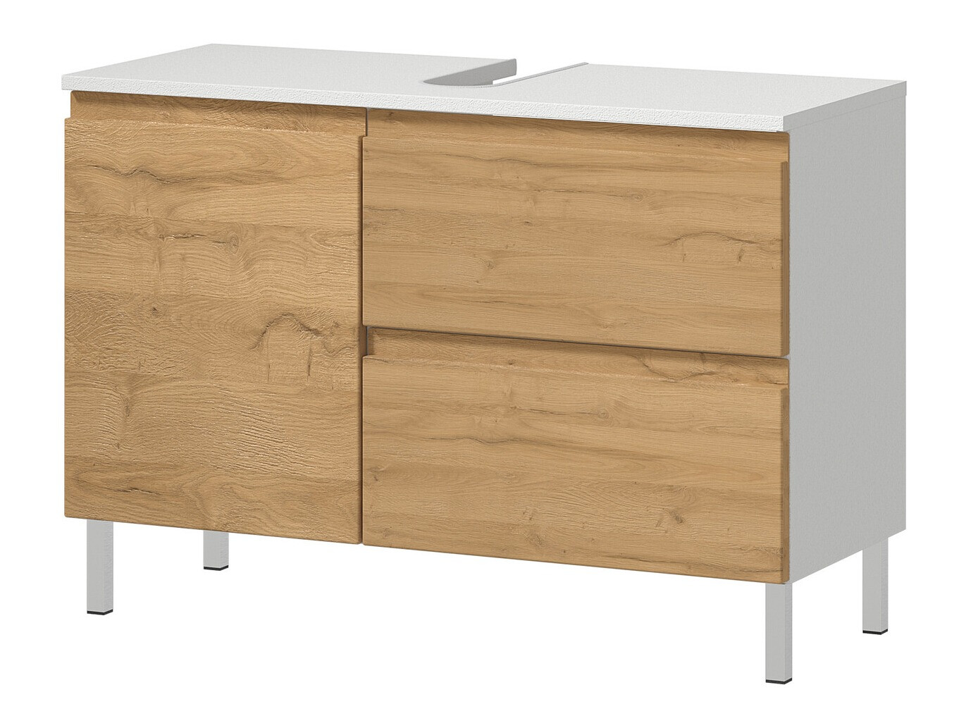 Стоящ шкаф за баня за мивка Levtalo 101