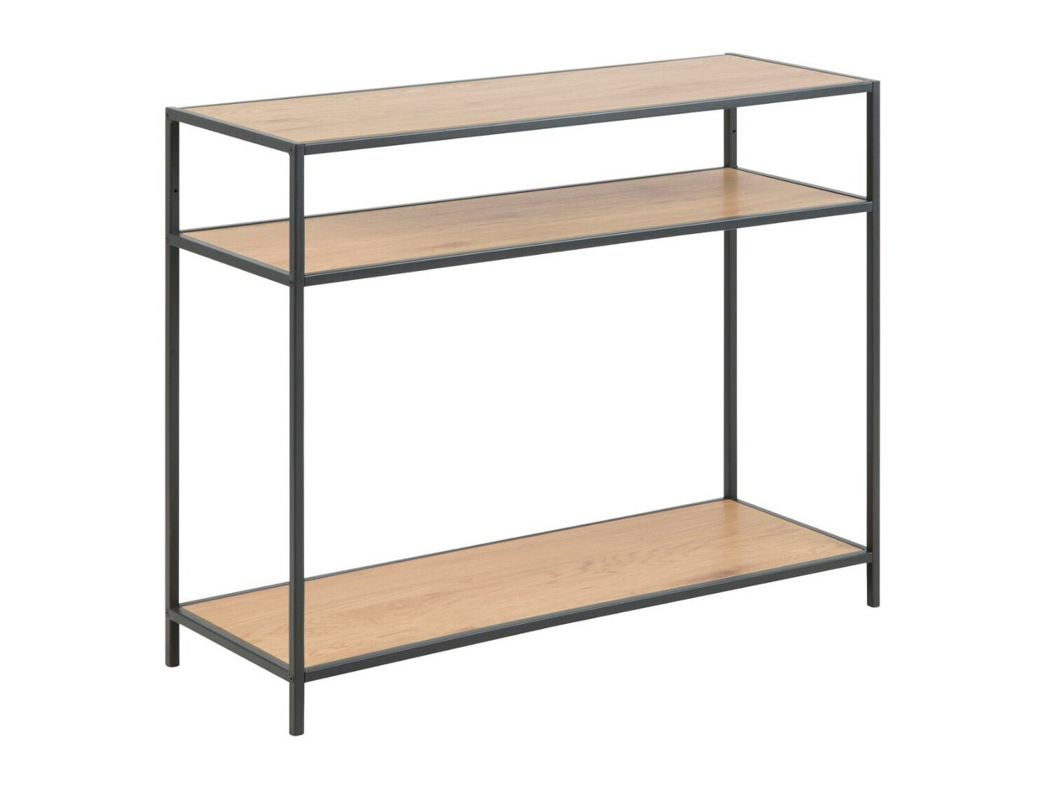 Конзолна маса Norsica Sevferi 148 (Див дъб + Черен)