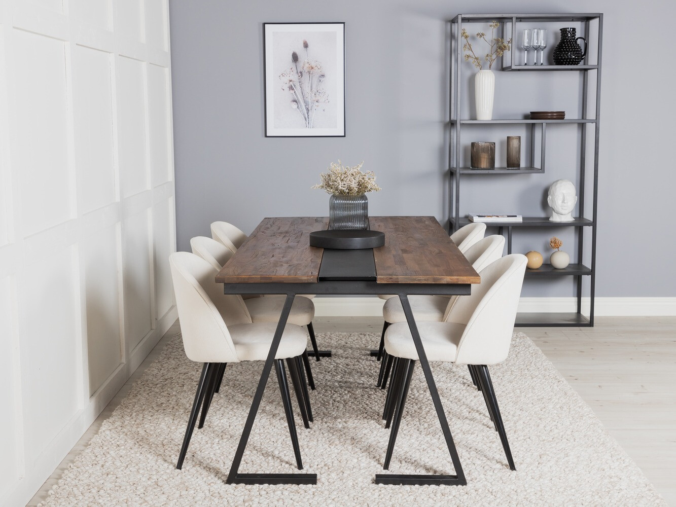 Маса и столове за трапезария Dallas 1945