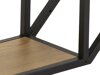 Стенна етажерка Norsica Sevferi 144 (Див дъб + Черен)