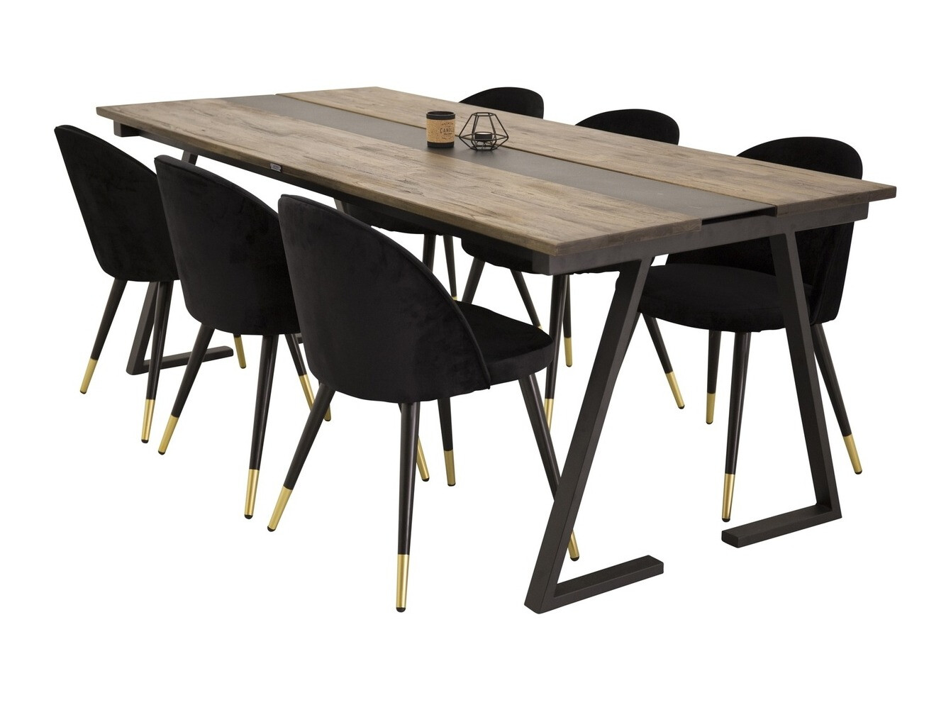 Маса и столове за трапезария Dallas 2086