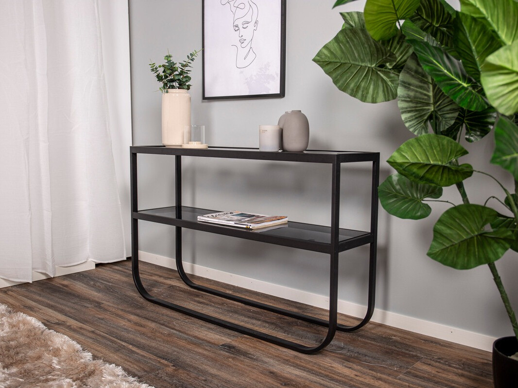 Конзолна маса Dallas 218 (Черен)