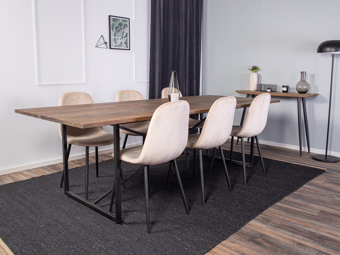 Маса и столове за трапезария Dallas 1589