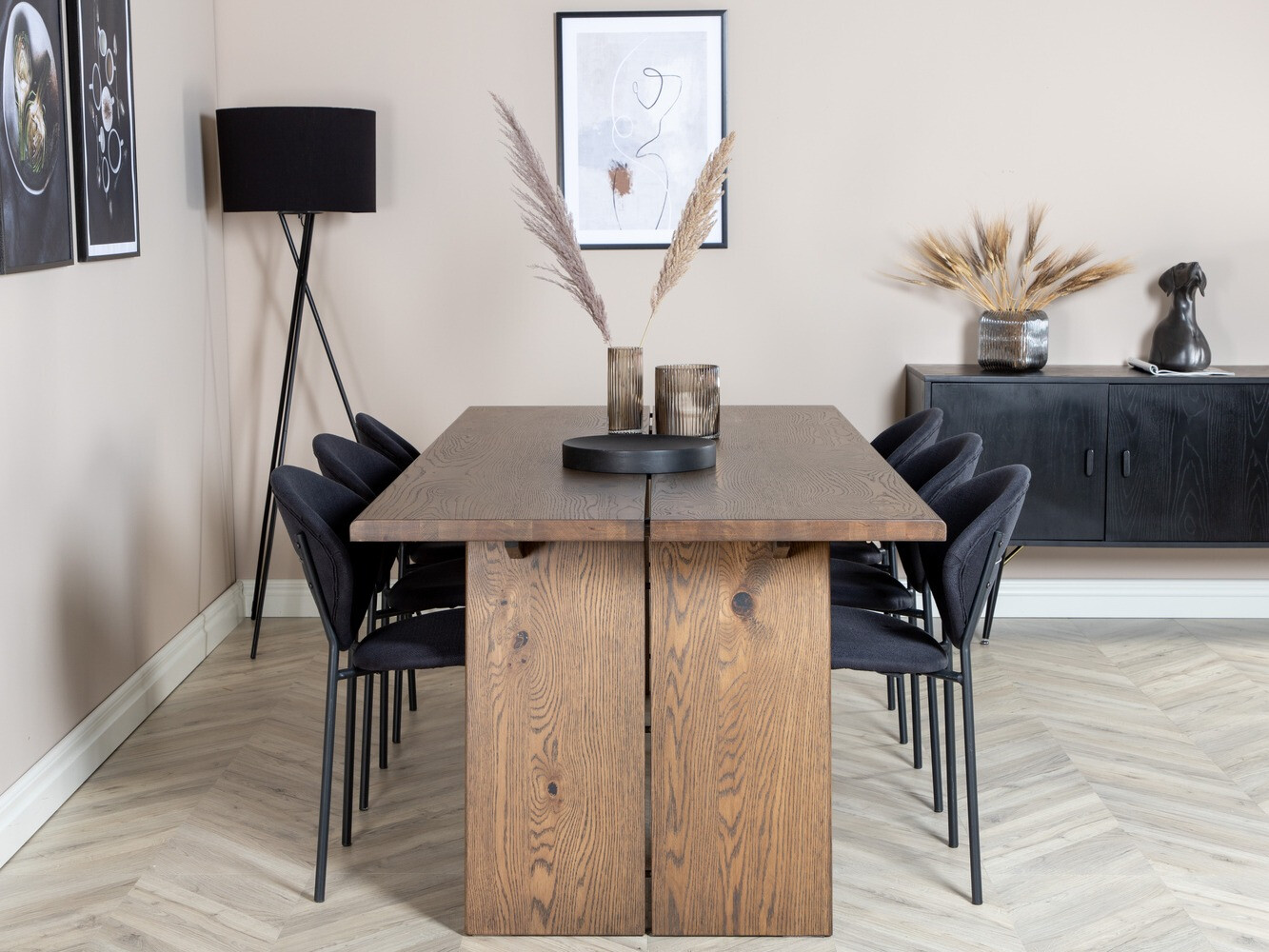 Маса и столове за трапезария Dallas 1788