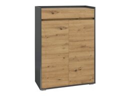 Етажерка за обувки Ruvciri 101 (Дъб + Антрацит)