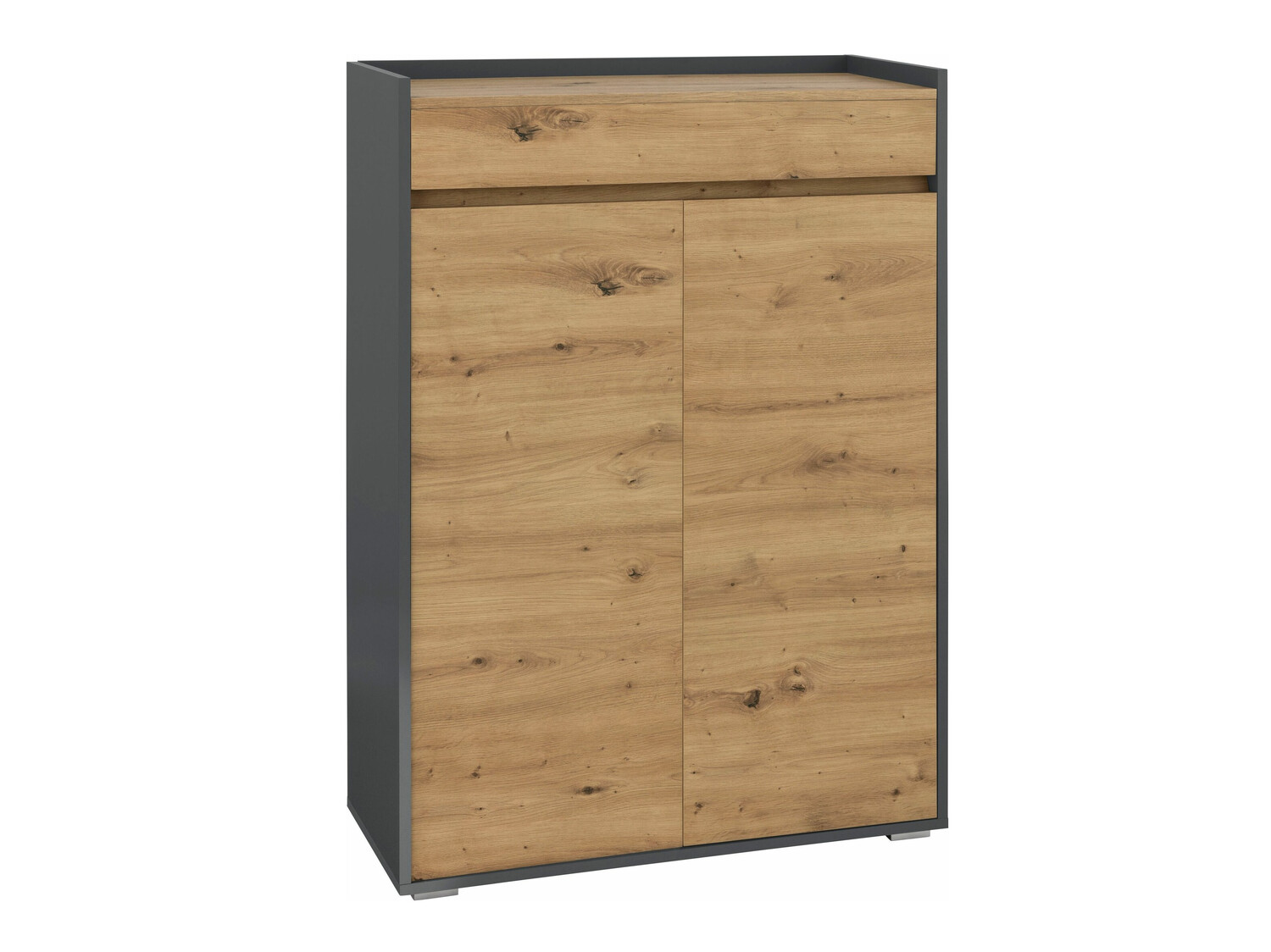 Етажерка за обувки Ruvciri 101 (Дъб + Антрацит)