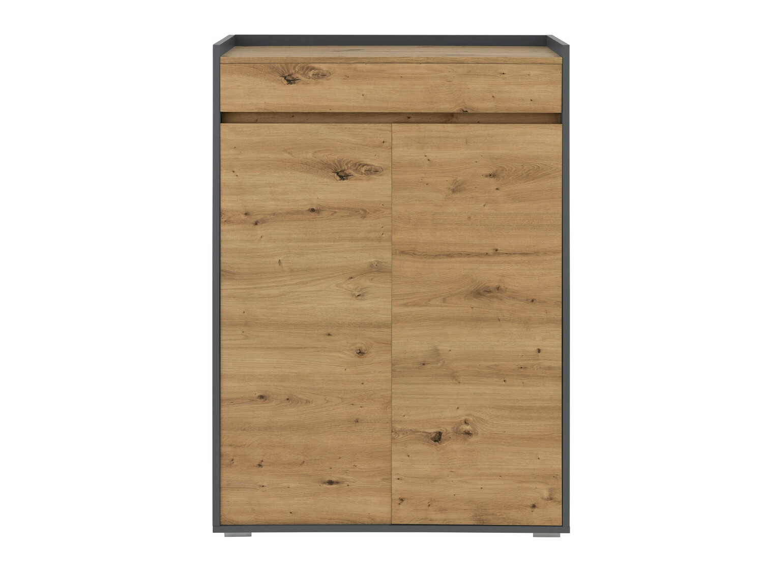 Етажерка за обувки Ruvciri 101 (Дъб + Антрацит)