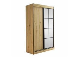 Гардероб Toledo 118 (Artisan дъб + Черен)