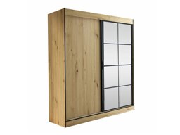 Гардероб Toledo 118 (Artisan дъб + Черен)