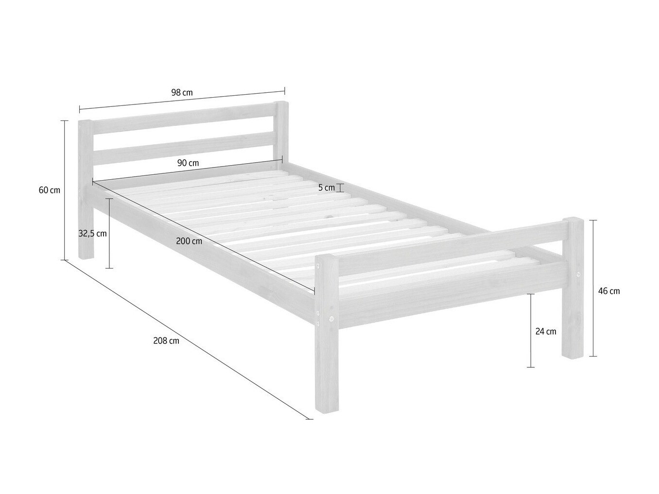 Легло Ruvfiva 109 (Бял)