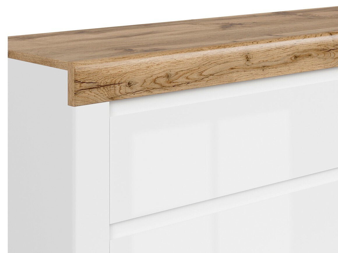 Скрин Sonsoru 100 (Бял + Бял гланц + Дъб уотан)