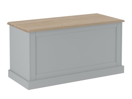 Кутия за съхранение Lirveri 104 (Сив + Светъл дъб)