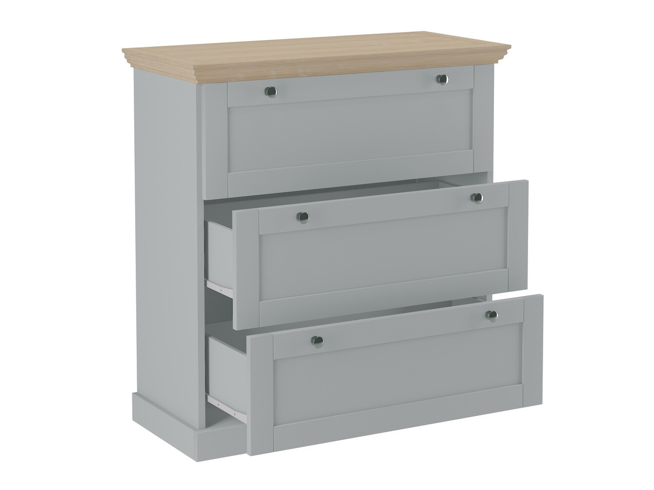 Скрин Lirveri 110 (Сив + Светъл дъб)