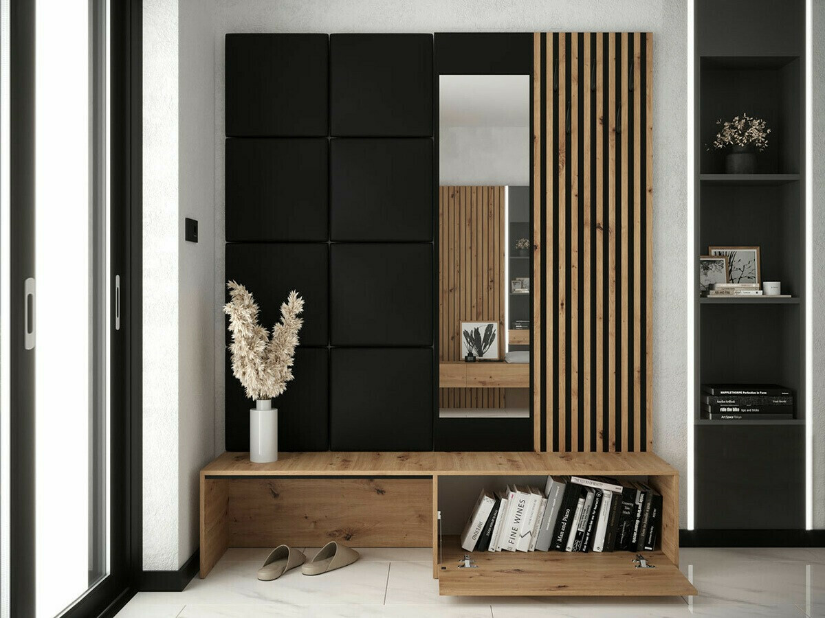 Комплект за антре Fabor (Artisan дъб + Manila 16)