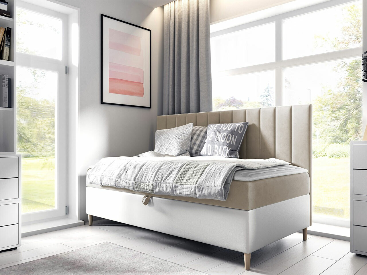 Континентално легло Lucus I (Soft 017 + Fresh 1)