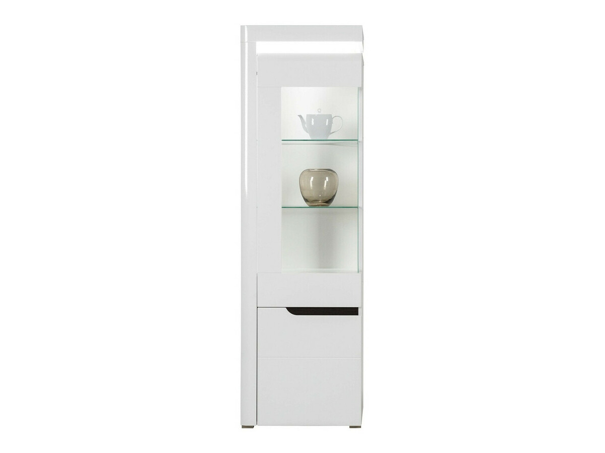 Етажерка Revelmi 105 (Бял гланц + Бял)
