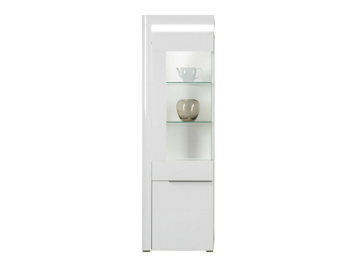 Етажерка Revelmi 105 (Бял гланц + Бял)